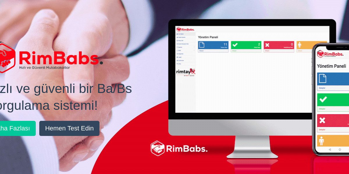 RimBabs – Hızlı ve Güvenli Ba/Bs Mutabakatları