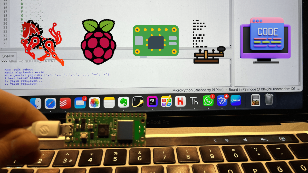 Raspberry Pi Pico W Mors Denemeleri